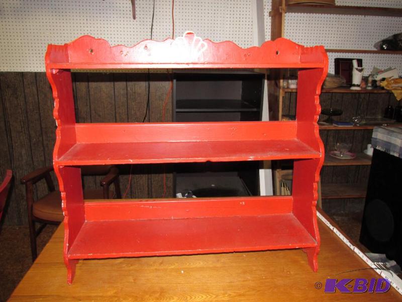 lot 217 image: RED Book Case
