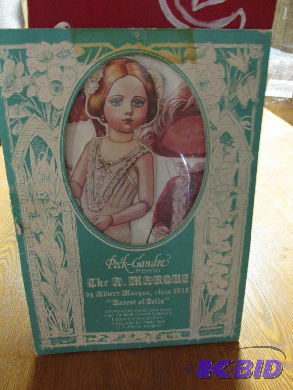 lot 219 image: 2nd in the French Doll Series (PAPER DOLLS)