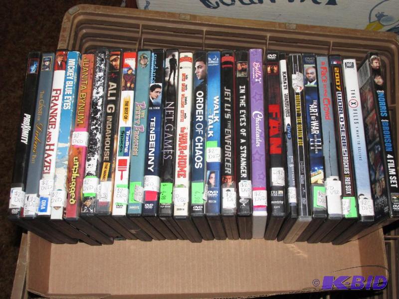 lot 238 image: 25 DVDs