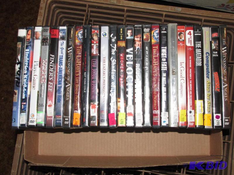 lot 239 image: 25 DVDs