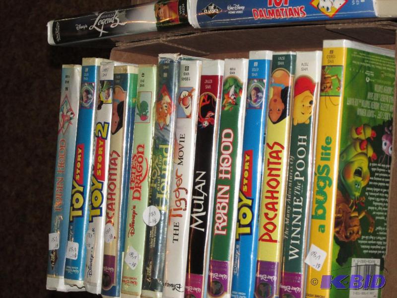 lot 241 image: 15 Kids Movies - ALL DISNEY