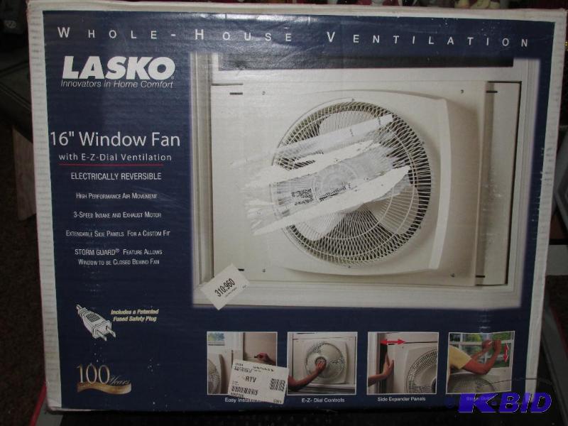 lot 266 image: 16 WINDOW FAN