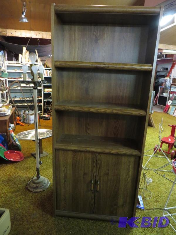 lot 68 image: Book Case and Storage