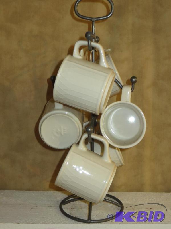 lot 88 image: Cup Tree with 4 Cups