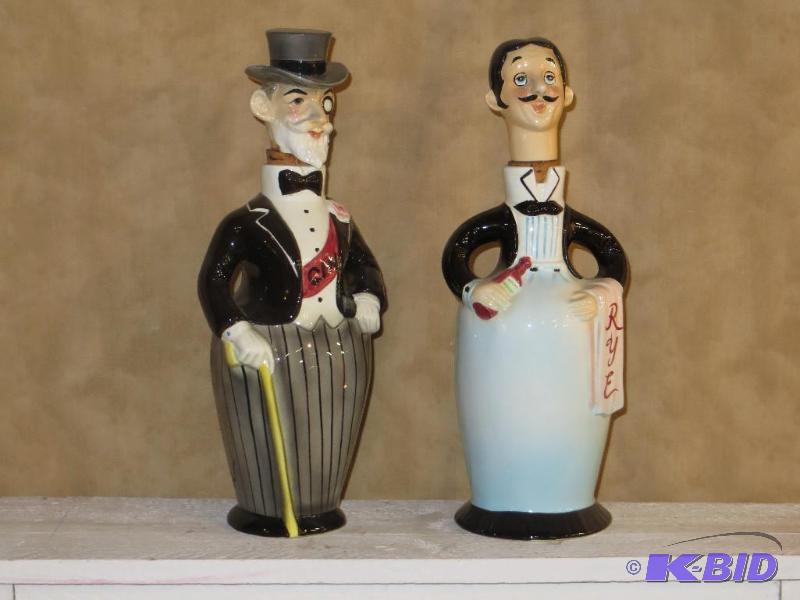 lot 90 image: Two Collectible Decanters