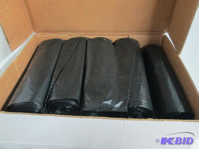 40-45 Gallon Black Garbage Liners
