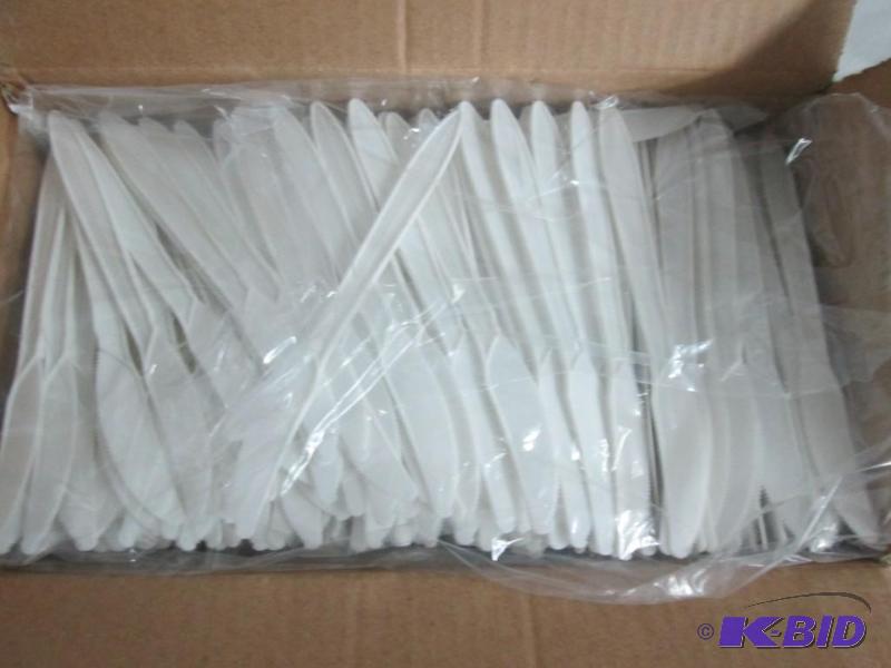 Box of Vintage Plastic Knives