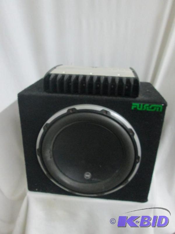 Car Audio Sub and Amp