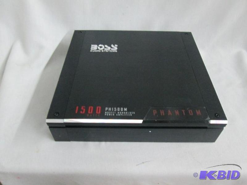Boss Phantom 1500 Watt Single Channel Amp
