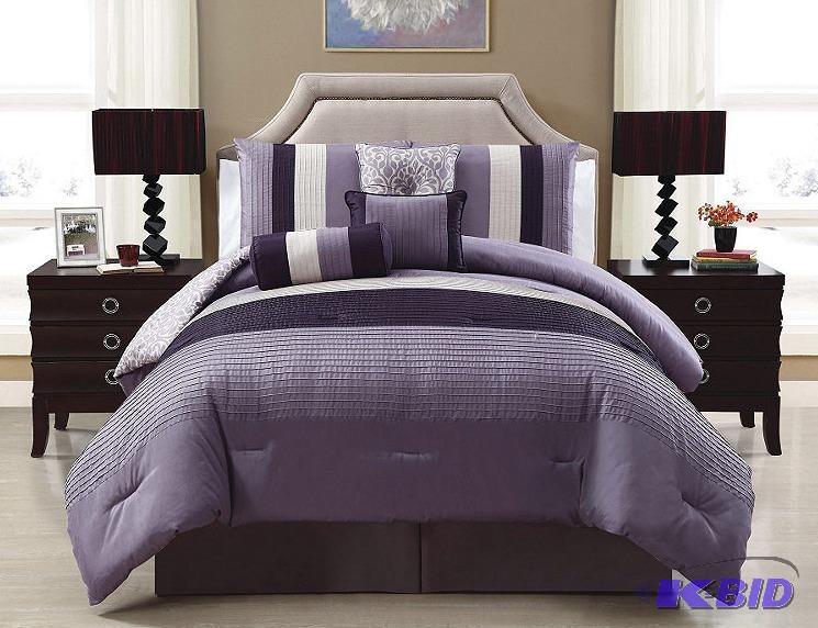 lot 43 image: McLeland Design 7pc Comforter Set
