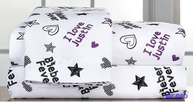 lot 9 image: Justin Bieber Concert Sheet Set