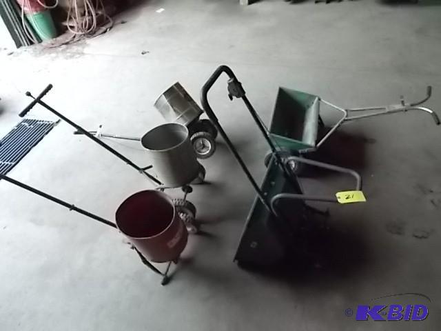 lot 21 image: (5) Spreaders For Parts or Repair...