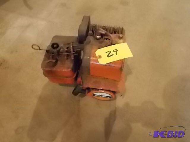 lot 29 image: Wards Powrkraft 4 hp. Engine, Worked When Las...