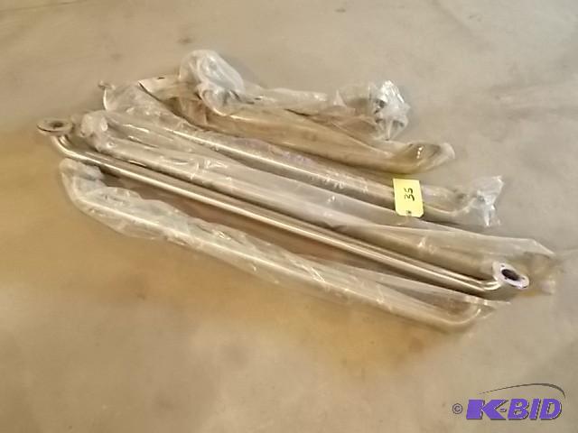 lot 35 image: (7) Asstd Bathroom Wall Grab Bars...