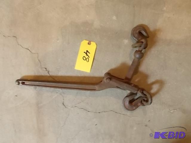 lot 48 image: 38" Chain Binder...