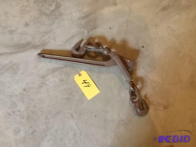 lot 49 image: 38" Chain Binder...