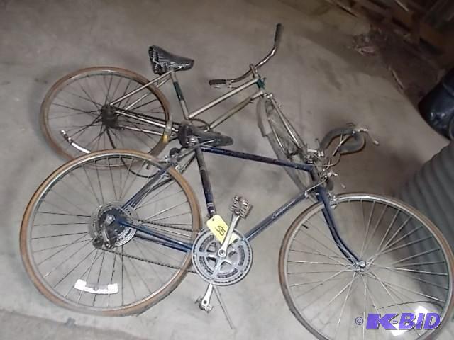 lot 55 image: (2) Bicycles...