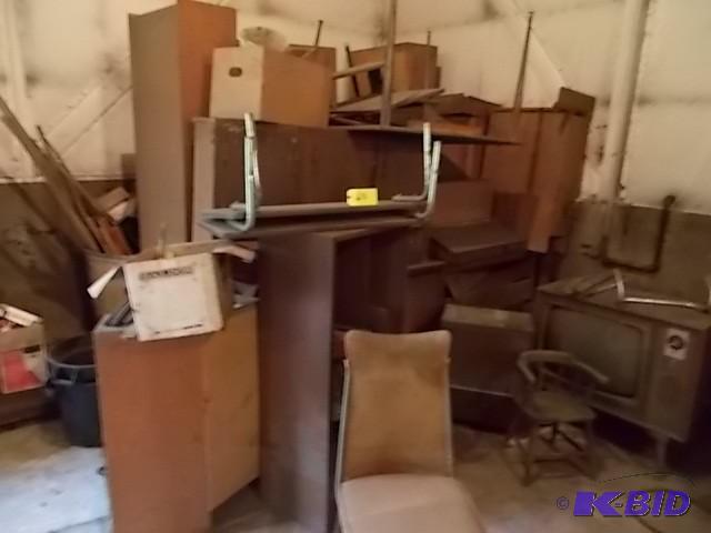 lot 65 image: Asstd Cabinets, Furniture, & Misc, (Take...