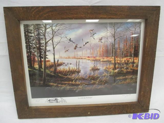 Vintage wildlife ptint