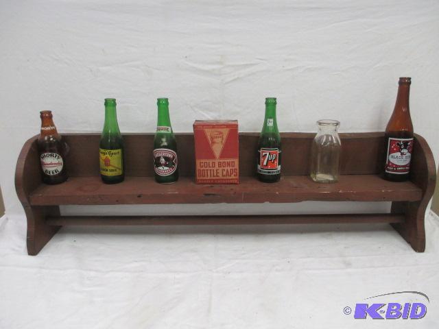 Collectible soda bottles