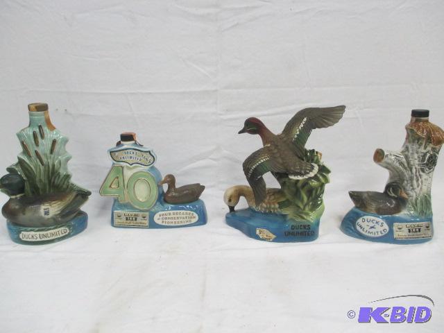 Ducks unlimited beam decanters