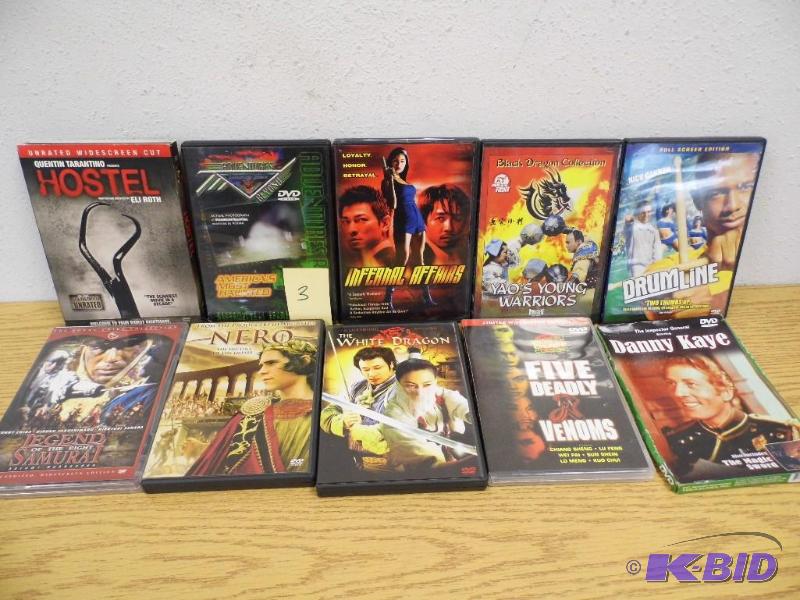 10 DVDs