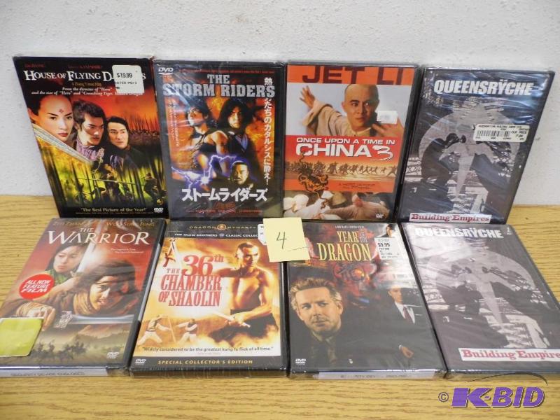 8 New DVDs