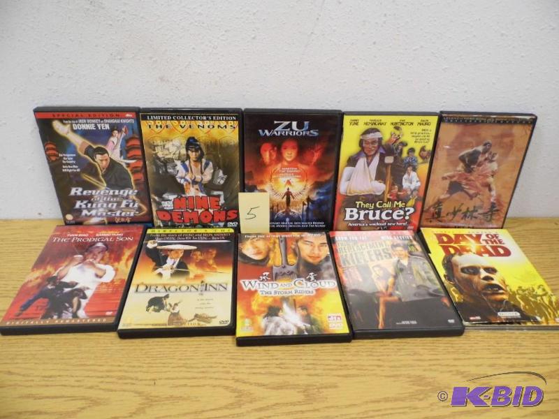 10 DVDs