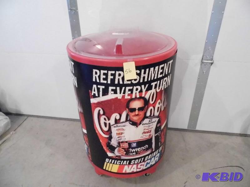 NASCAR  Coke Floor Cooler