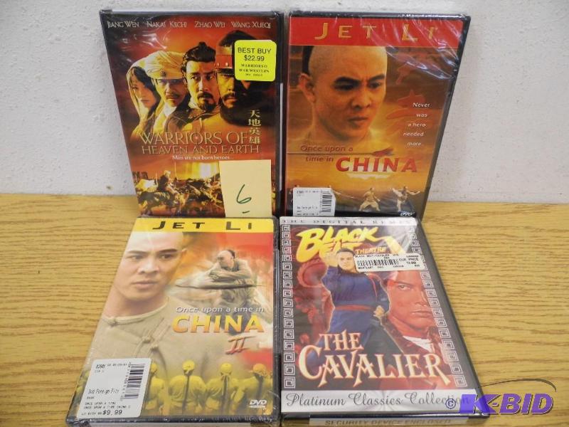 4 New DVDs & 5 DVDs with 2nd disc only