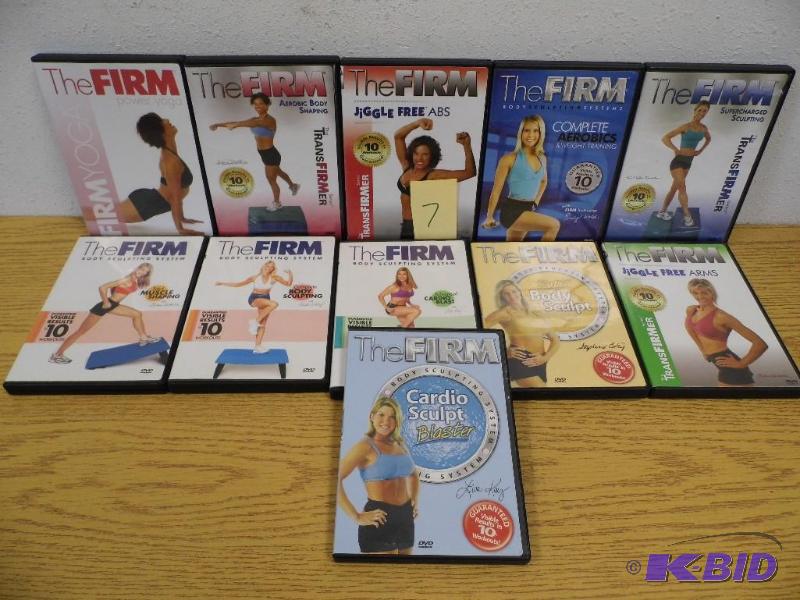 11 DVDs The Firm