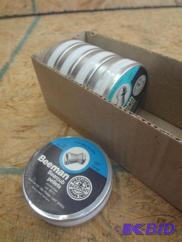 (5) 500-Round Packs Of Beeman .177-Caliber Pe...