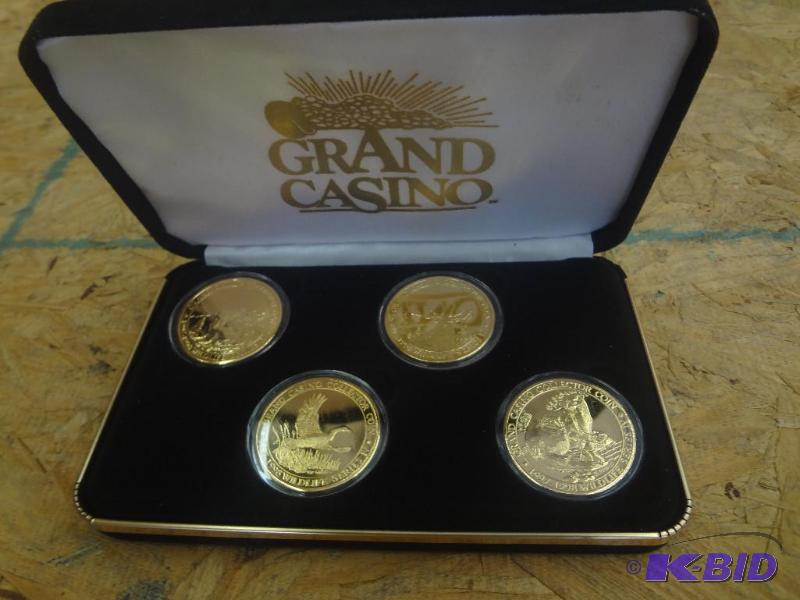 4-Piece Grand Casino Collectors Wildlife Seri...