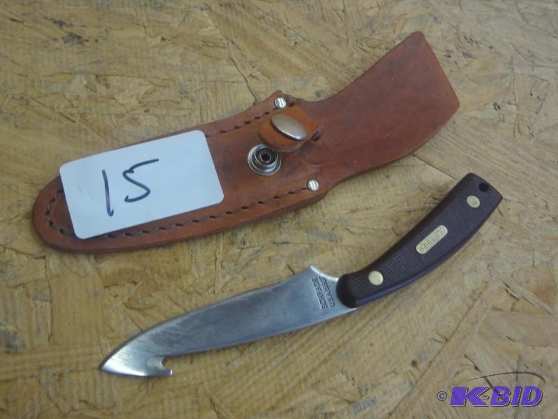 Schrade &quotOld Timber&quot Knife With She...