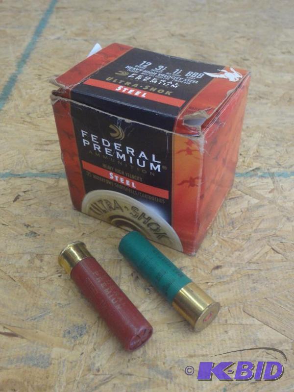 (25) Rounds Federal 12-Gauge Assorted 3.5&quo...