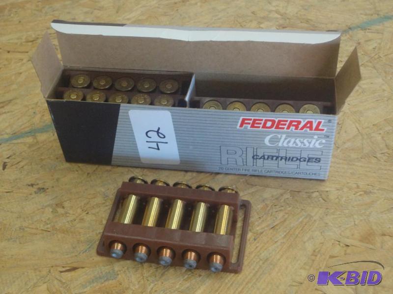 (20) Rounds Federal 45-70 Govt 300grain Hi-S...