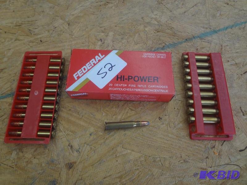(20) Rounds Federal 7-30 Waters 120grain Boat...