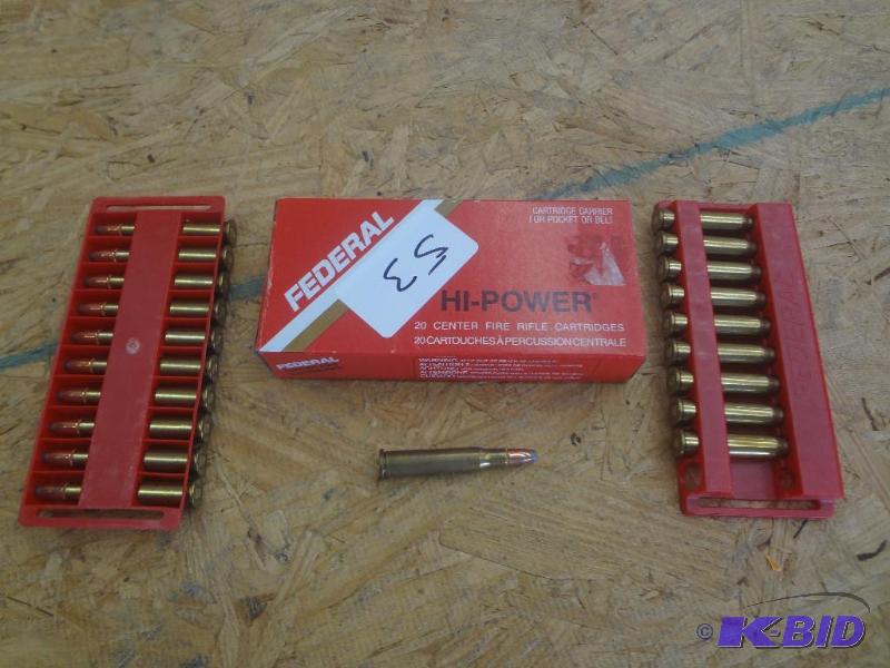 (20) Rounds Federal 7-30 Waters 120grain Boat...