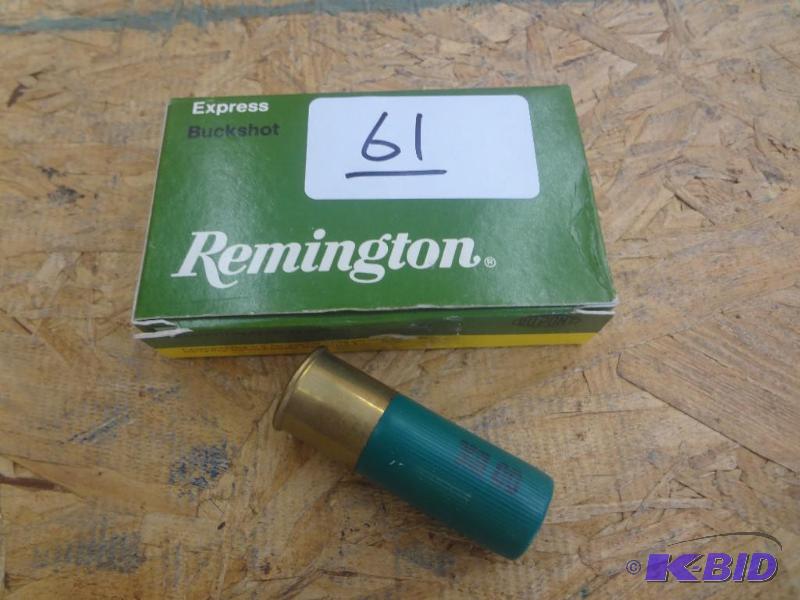 (5) Rounds Remington 12-Gauge 2.75&quot Buck...