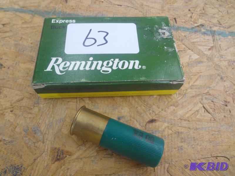 (5) Rounds Remington 12-Gauge 2.75&quot Buck...