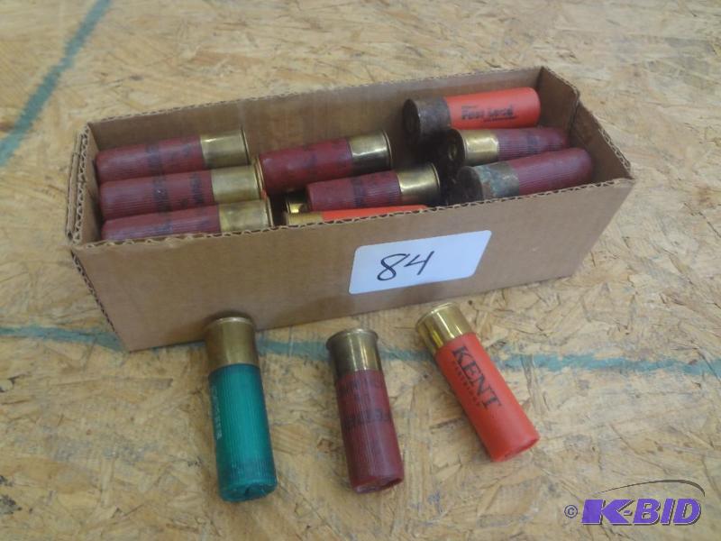 Box Lot Of Assorted 12-Gauge Shotshells...