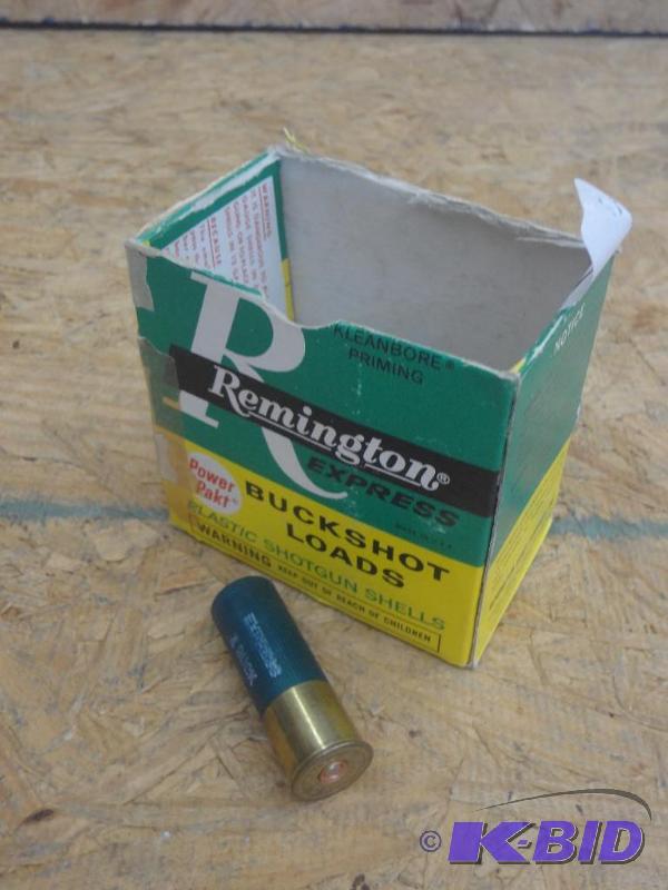 (10) Rounds Remington 12-Gauge #4 Buckshot...