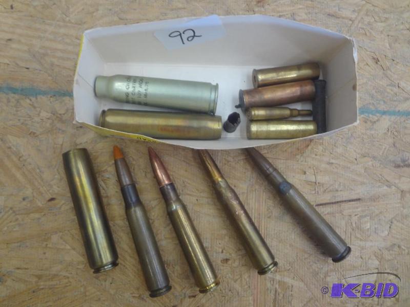Box Lot Of Assorted Large Caliber Center-Fire...