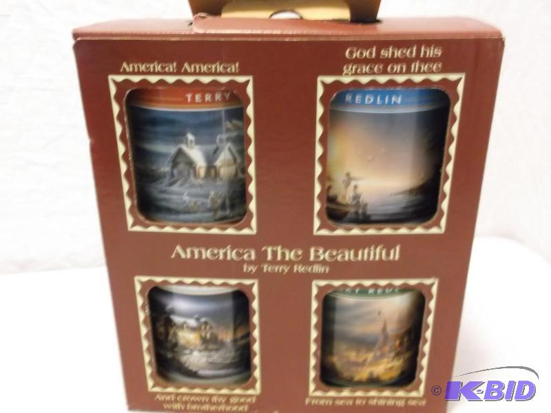 TERRY REDLIN collectable tins new in box....