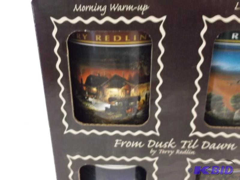 TERRY REDLIN collectable tins new in box....