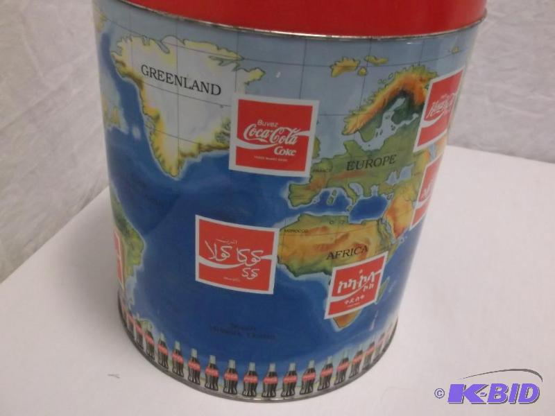 Coca Cola collectable tin measuring 9 34&quo...