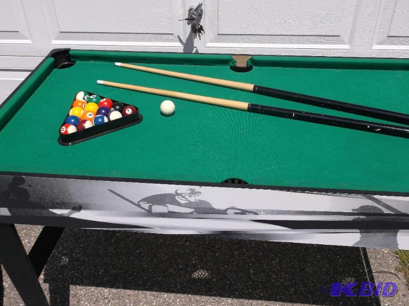 MD SPORTS game table Pool table,Air Hockey,Ba...