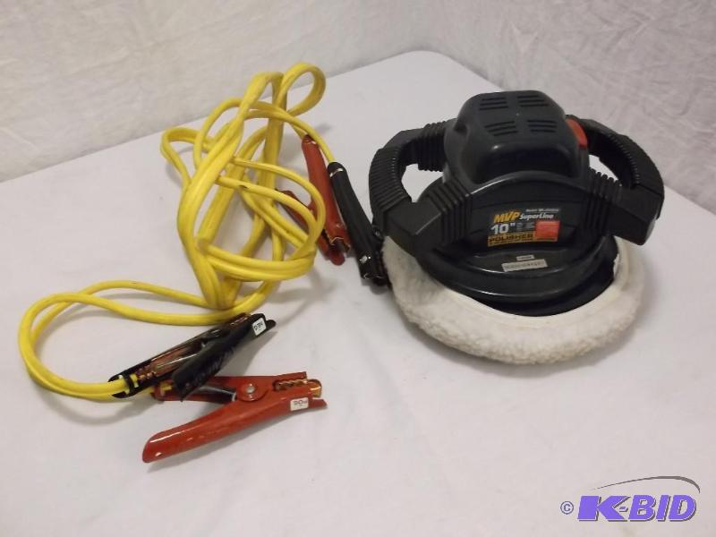 Lot with MVP 10&quot Super Line Polisher &am...