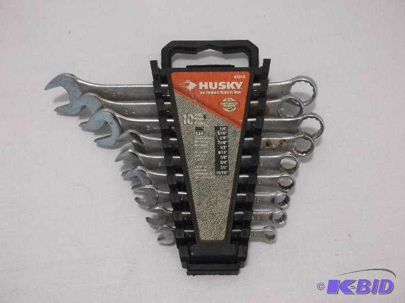 Husky combination Wrench Set With Rack appear...