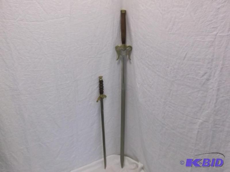 Large decorative Swords with sheath the bigge...